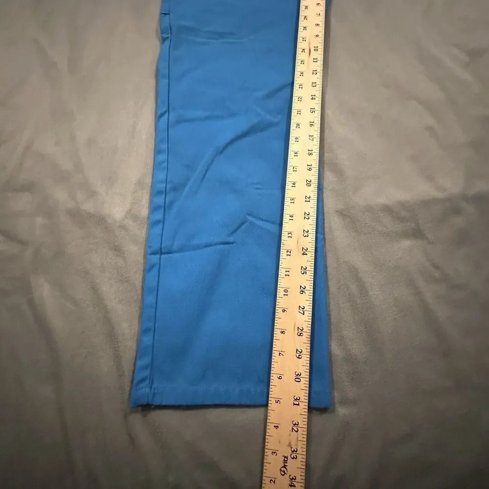 Vintage 80s French Overalls Mens 50 Workwear Zip Collar Canvas Cotton Reinforce